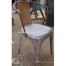 Metal Restaurant Chair Industrial Style Rustic